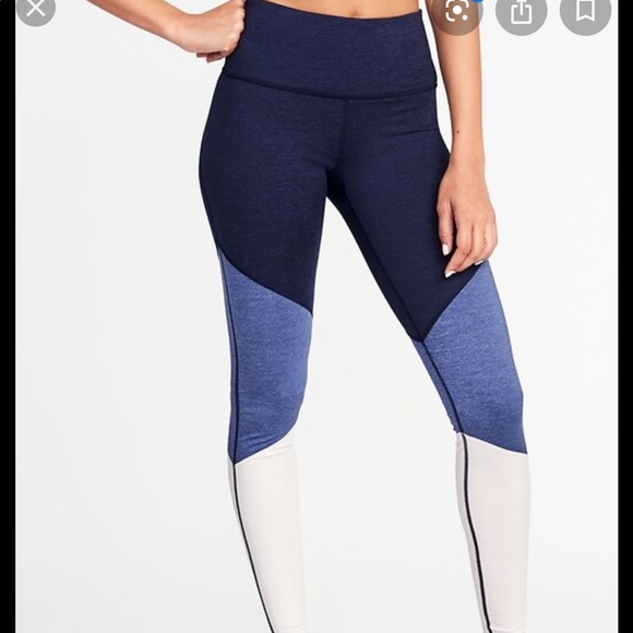 Old navy high rise color block legging - Picture 2 of 2